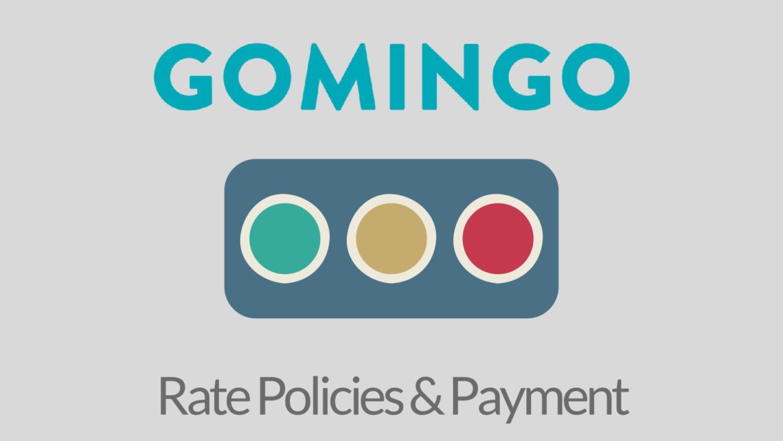 Gomingo Rate Polcies & Payment